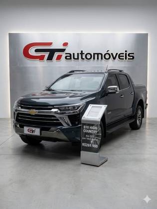CHEVROLET S10 2.8 16V TURBO DIESEL HIGH COUNTRY CD 4X4 AUTOMÁTICO CHEVROLET S10 2.8 16V TURBO DIESEL HIGH COUNTRY CD 4X4 AUTOMÁTICO